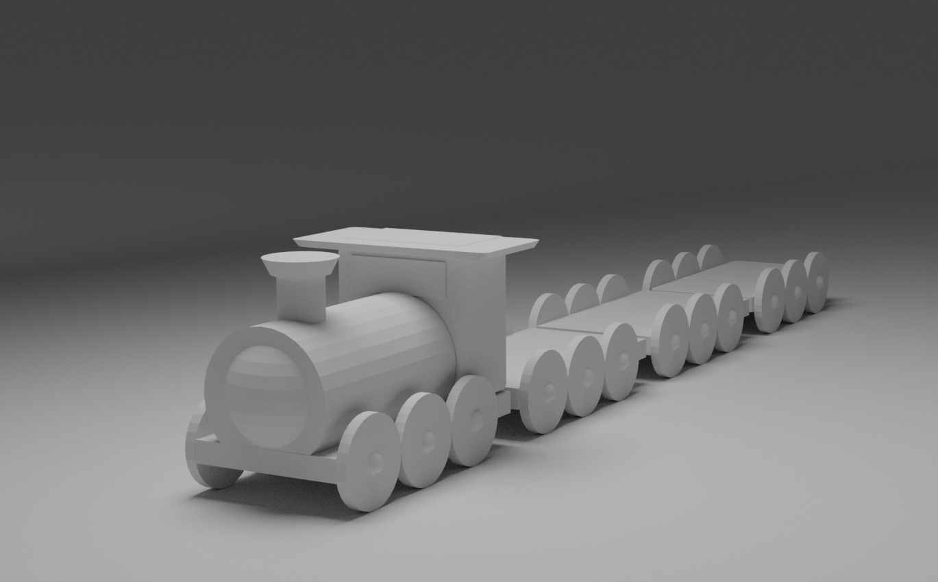 3D file TOY TRAIN・Template to download and 3D print・Cults